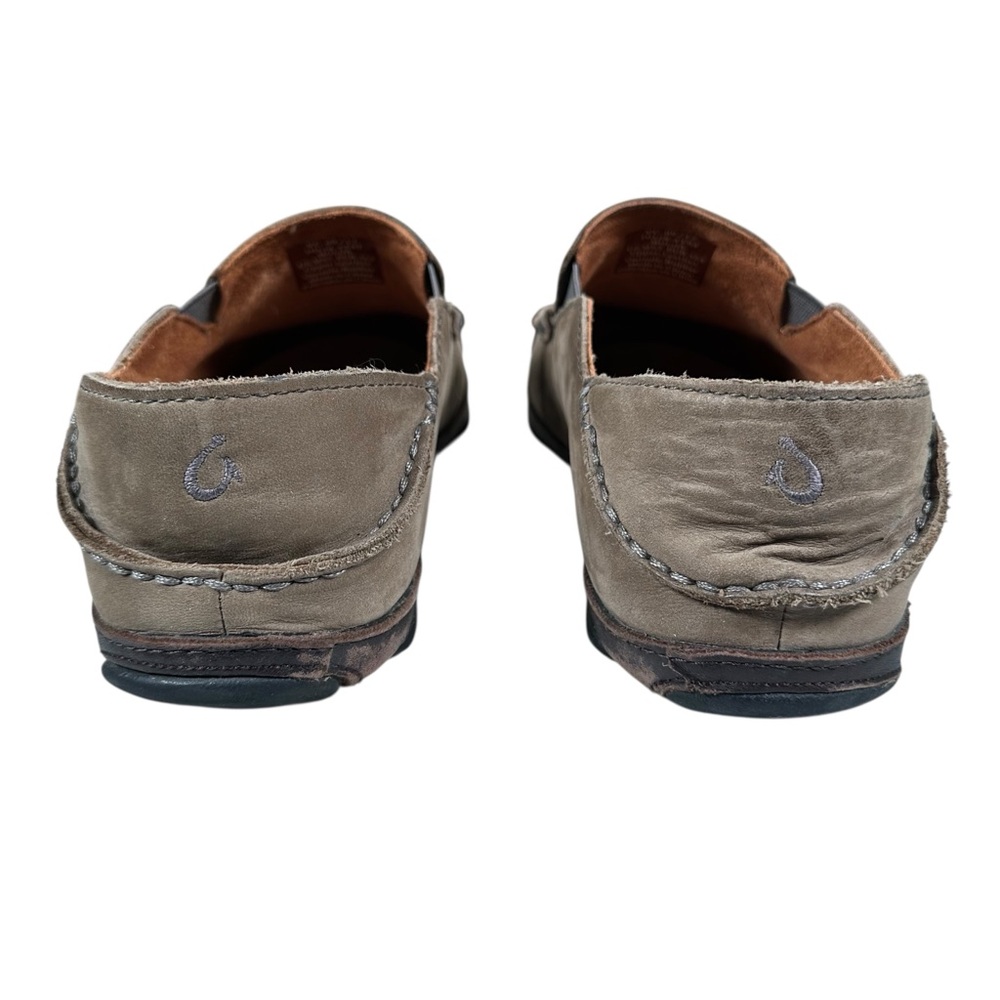 OLUKAI Moloa Nubuck Slip-On Shoes - Picture 6 of 9